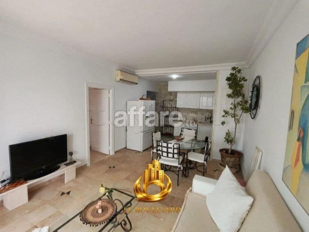 A Louer Appartement S+2 Avec Jardin à Yasmine Hammamet