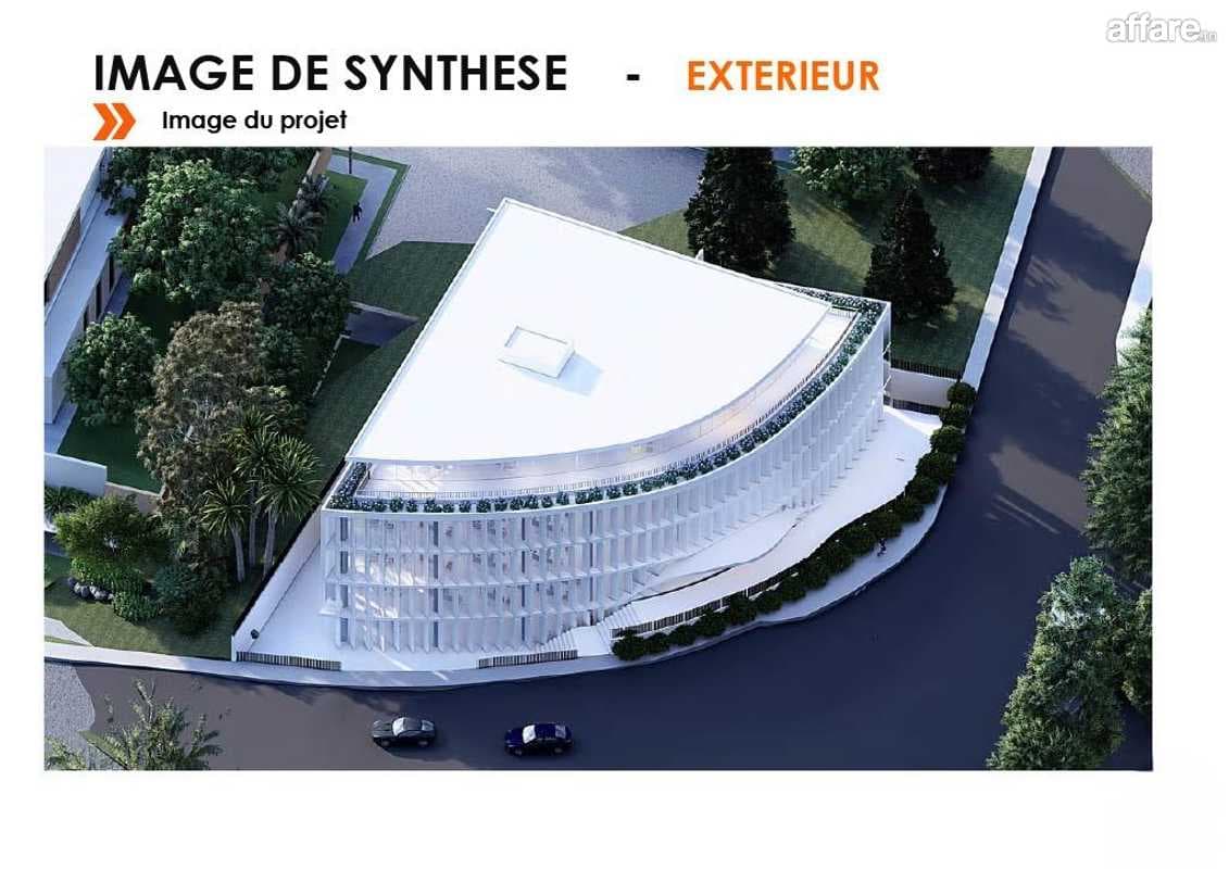 Immeuble bureautique neuf 2600 m² à mutuelle ville