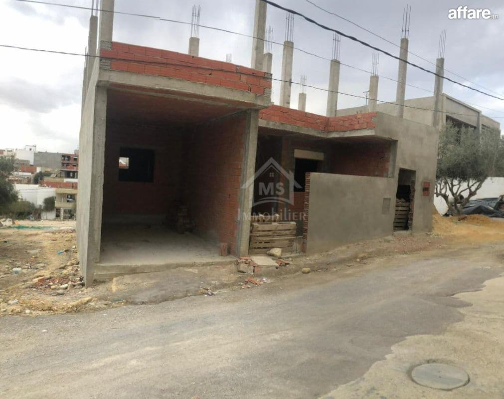 Maison encours de construction à Hammamet à vendre