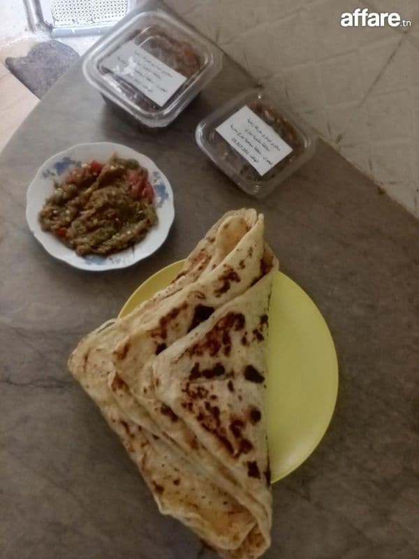 سلاطة مشوية عل فحم وملاوي دياري مورقة