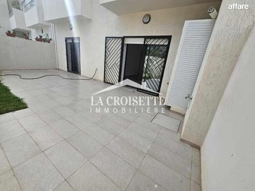 Appartement s+2 avec jardin à Ain Zaghouan MAV1747