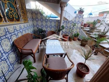 Etage de villa meublé s3 avec terrasse à SidiBouSaid MEL0011
