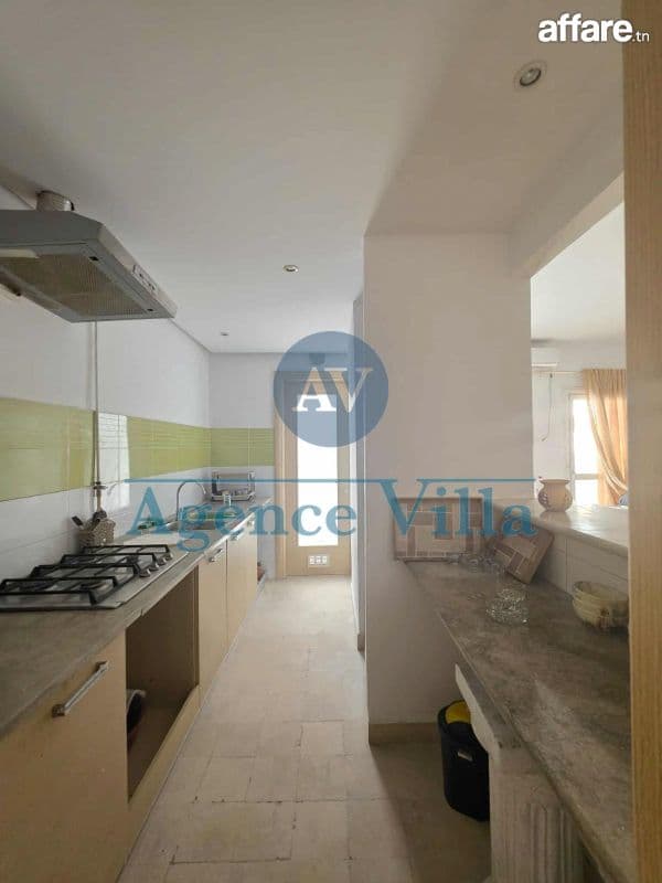 un appartement s1 meublé à la goulette