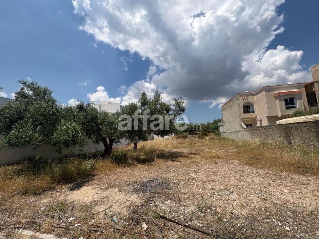 A Vendre Terrain 728m² à Jasmin Nabeul