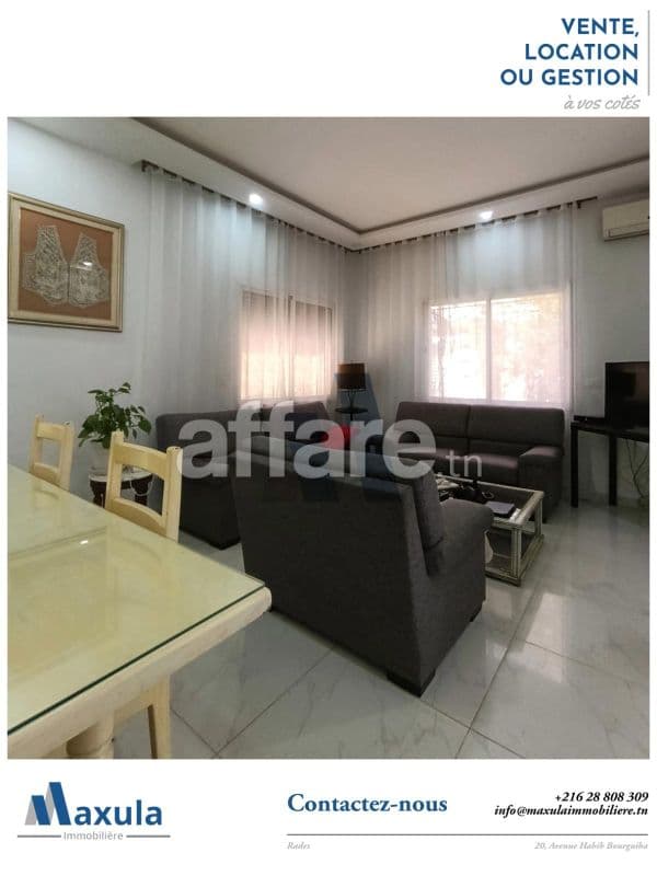 À VENDRE ÉTAGE DE VILLA EN RDC À RADES