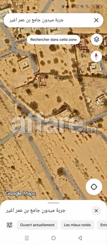 Grand terrain 5598 m² aghir midoun djerba