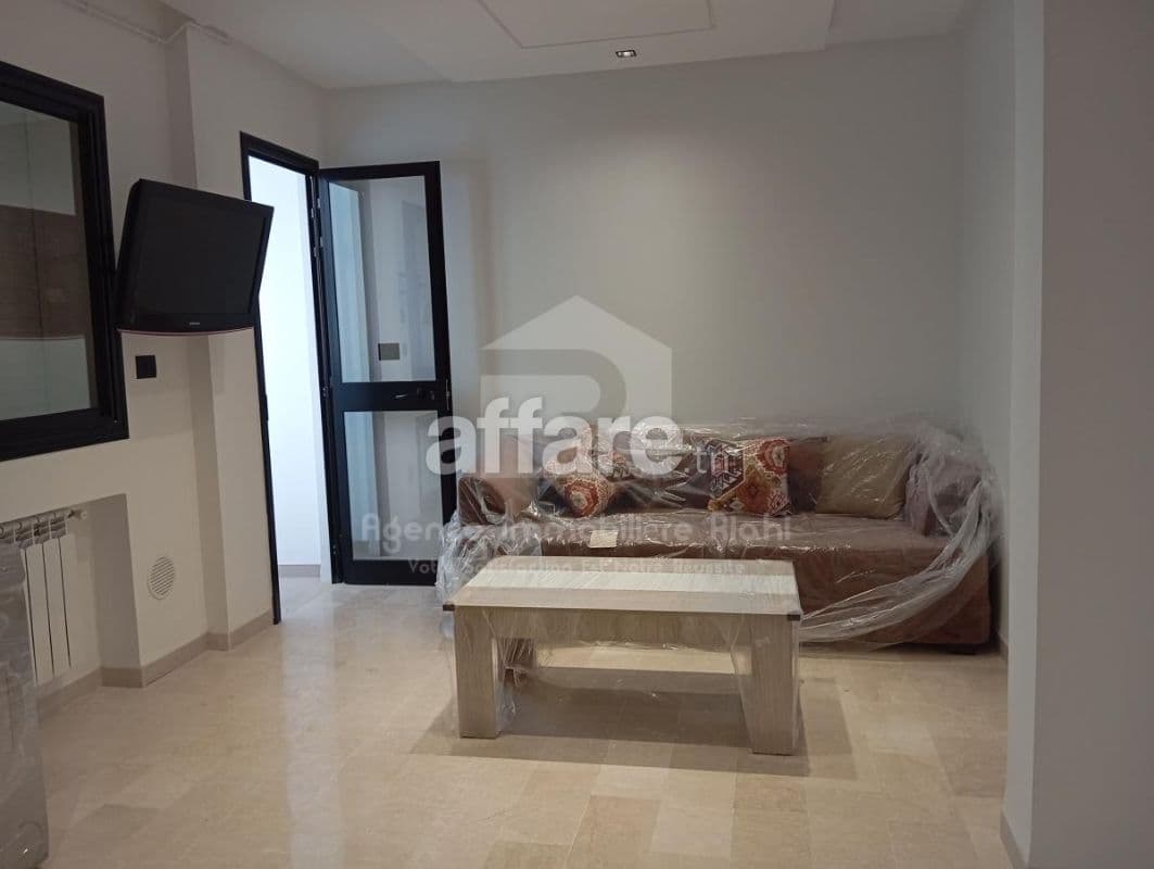 À LOUER Annuelle Appartement S+1 meublé - à Sahloul