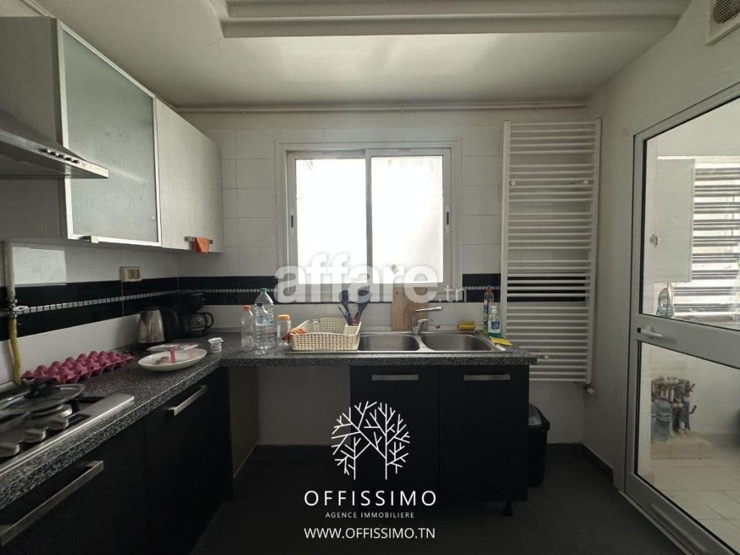 Appartement s+2 semi meublé centre urbain nord