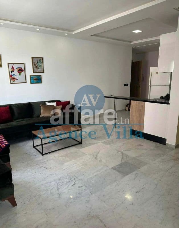 A louer un appartement s+1 meublé à la Soukra