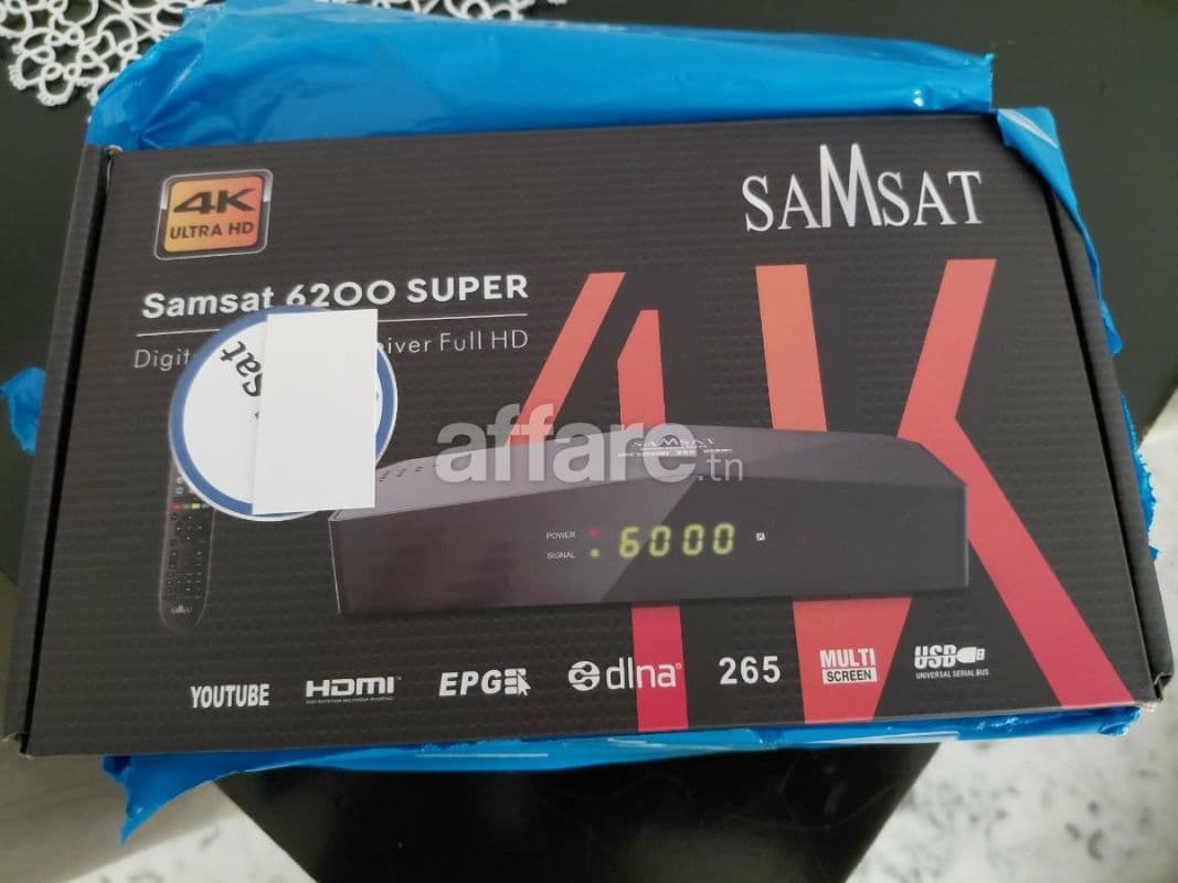 Récepteur Samsat 6200 4K Super