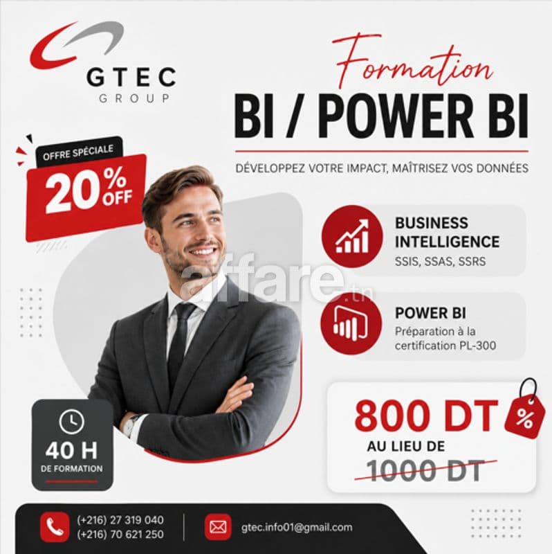 Formation Business Intelligence et Power BI PL-300