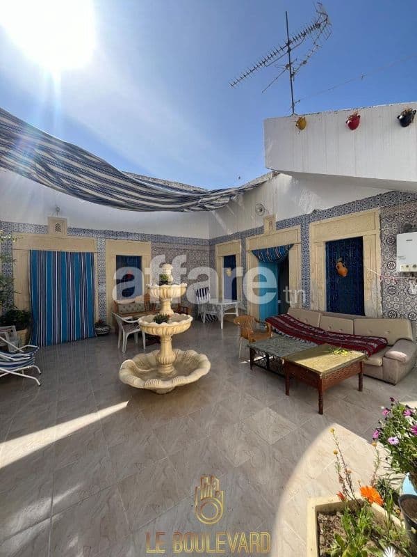 A Vendre Maison Arabe S+2 à Dar Chaabane El Fehri Nabeul