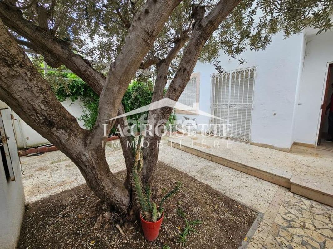 Duplex S+3 avec jardin à La Marsa MDL0650