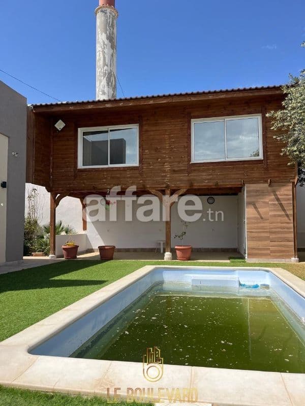 A Vendre Villa S+3 Haut Standing Avec Piscine à Hammamet
