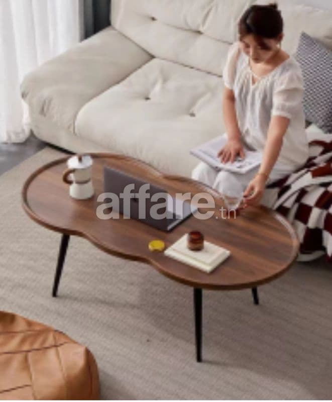 Table basse en forme de nuage
