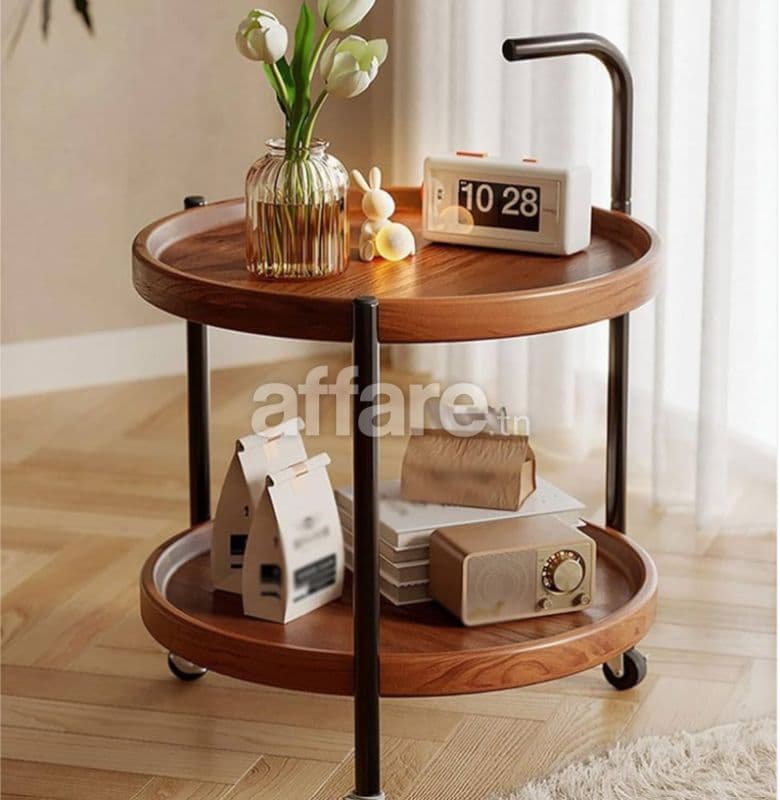 Table d appoint Deux niveaux TB-001