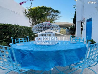 Rez de chaussée s2 meublé à Sidi Bou Said ZRCL0324