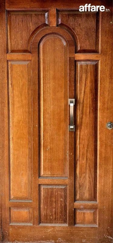 Portes exterieure d'entrée 