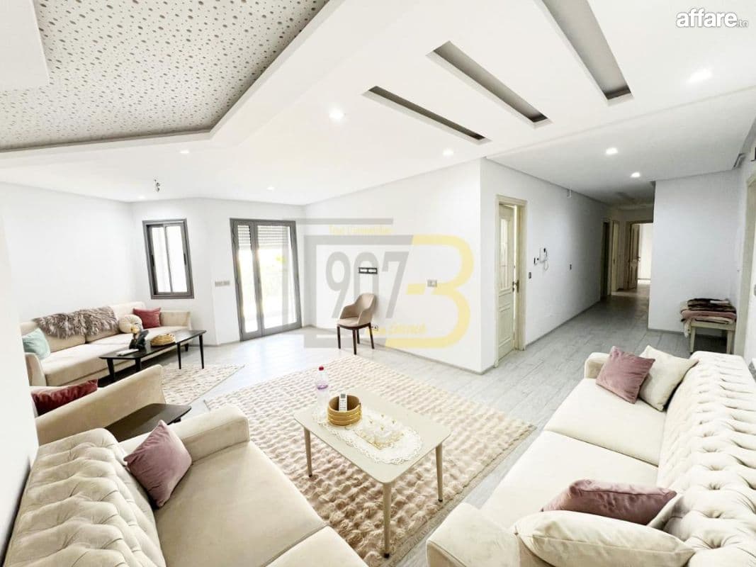 a vendre – Luxueux Appartement S+3 à Menzah 9C