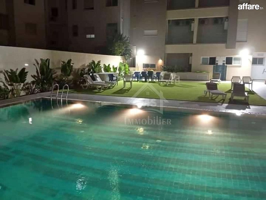 Location estivale: Un appartement S+2 à louer à AFH Mrezga  