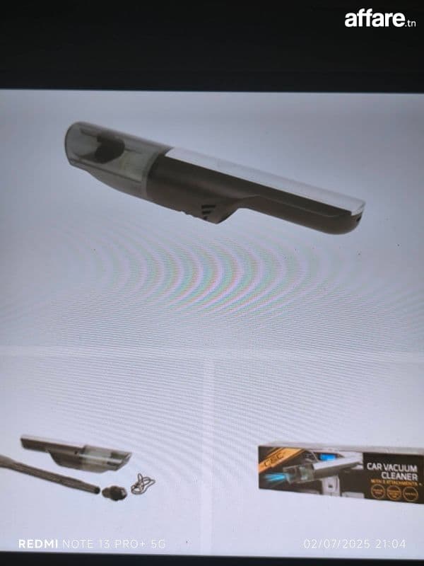 Aspirateur portable pour voiture 