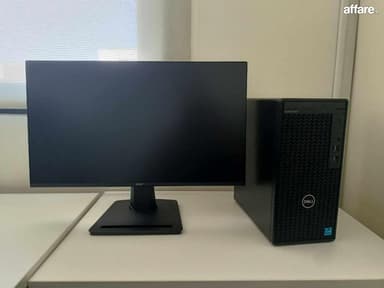 PC de bureau + écran