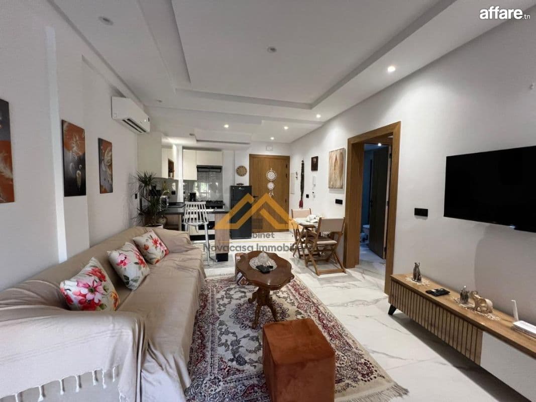  À Vendre – S+1 Meublé Haut Standing 