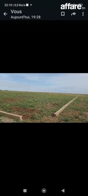 Des parcelles agricoles a usage résidentiel