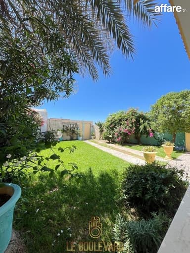 Bungalow S+2 Avec Jardin Au Bord De La Mer à Lido, Nabeul 