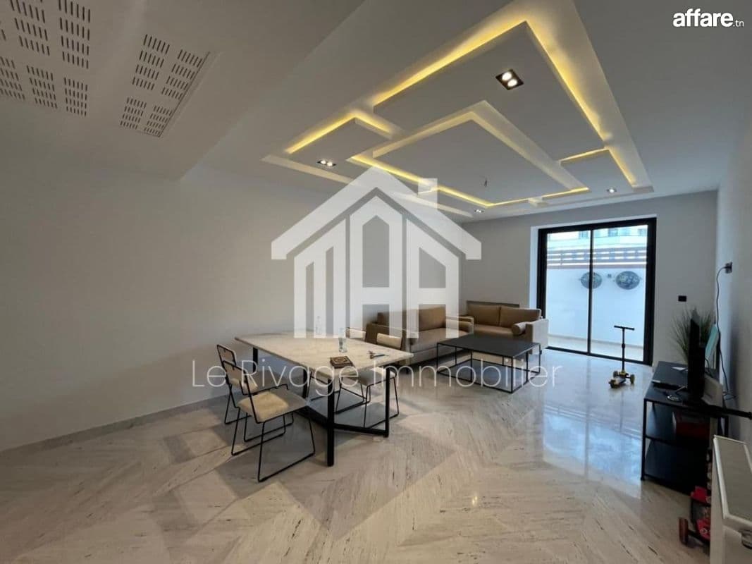 un duplex S4 avec piscine à ain zaghouan nord