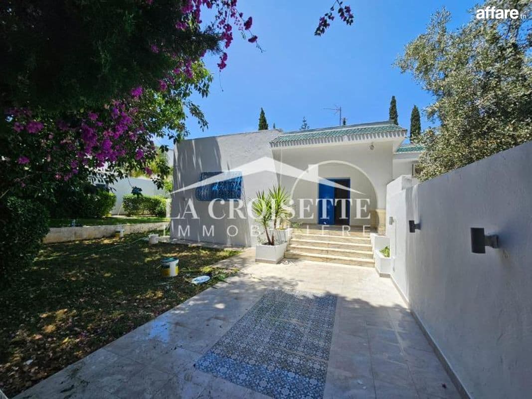 Villa s4 plain pied à Sidi Bou Said MVL1719