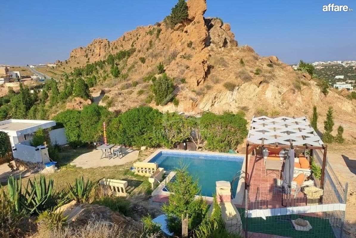 Location estivale: Villa S+3 avec piscine à louer 51355351