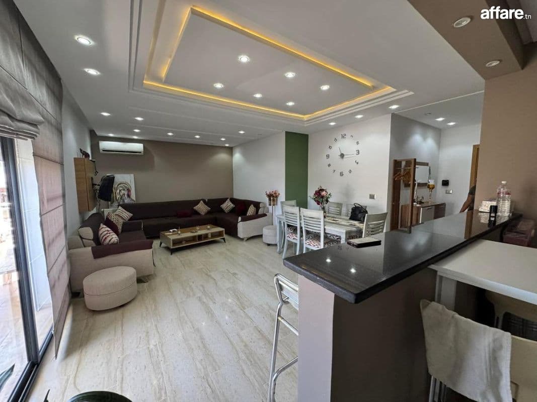 GHAZELA : APPARTEMENT   S+3 À VENDRE