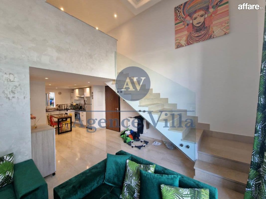 un duplex s+3 à la marsa 