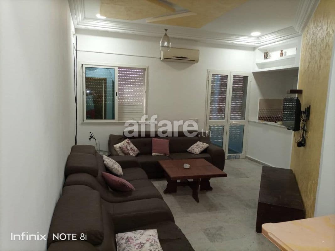 Appartement richement meuble près de technopole