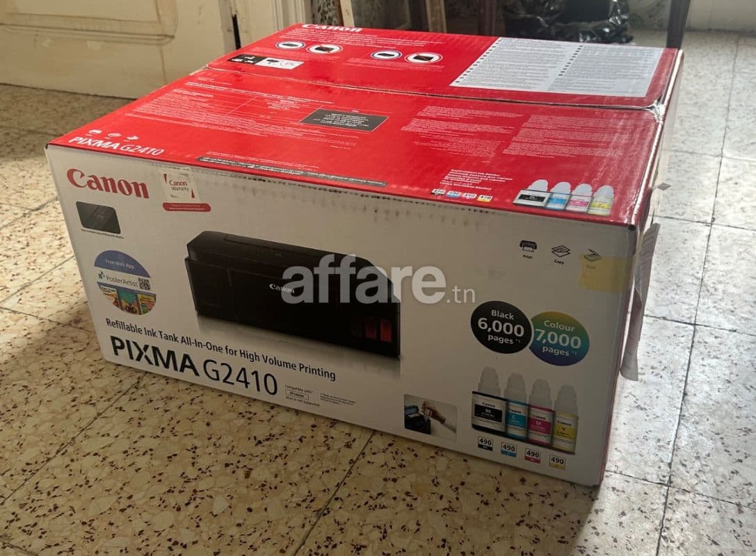 Canon PIXMA G2410 3en1 Neuve Emballée + Garantie