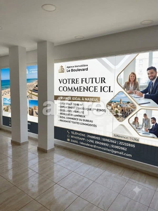 A louer Appartement à Usage Bureautique ou Commercial