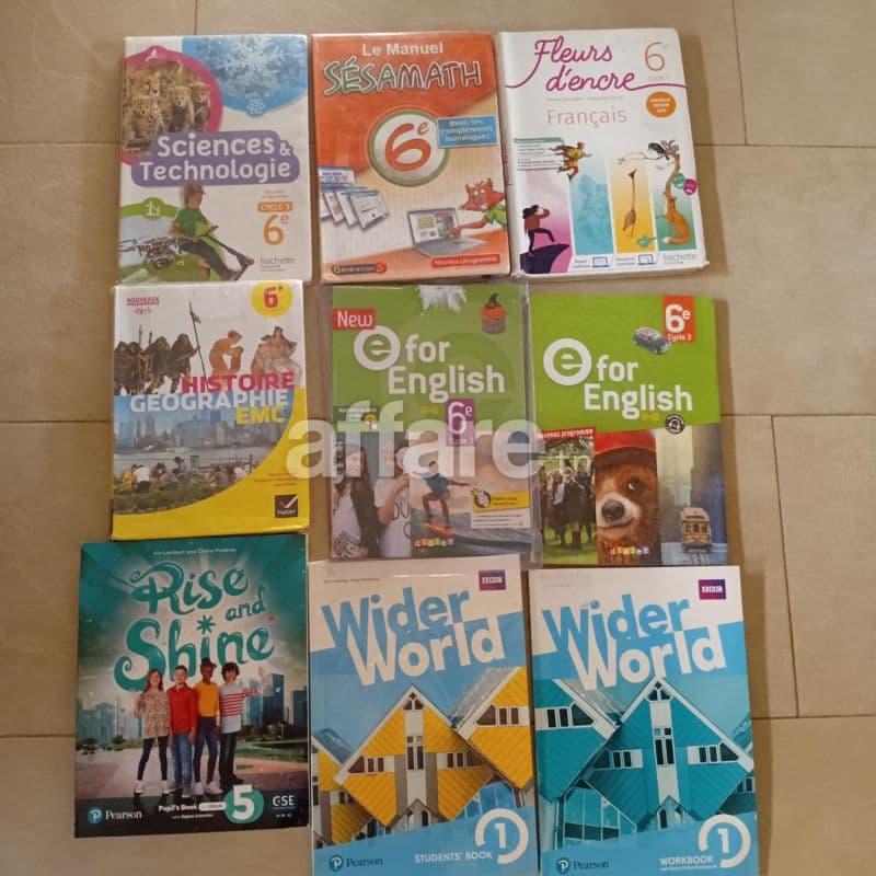 Livres 6ème système français