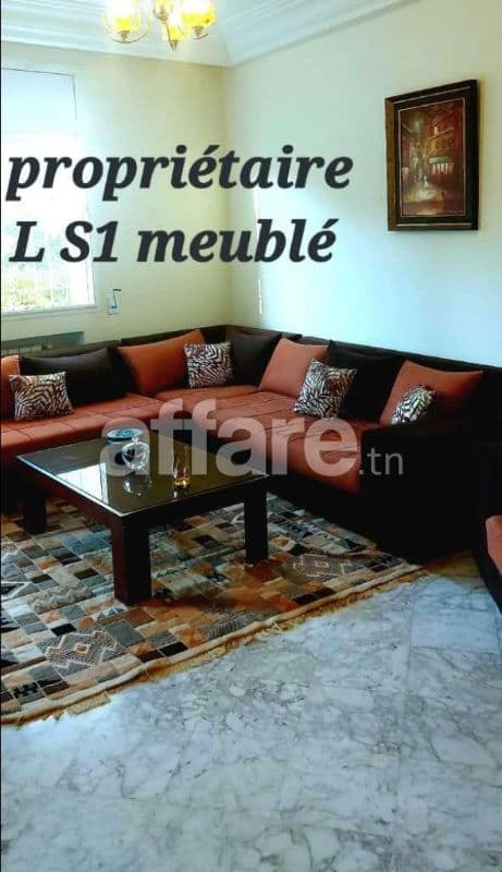 Particulier L Apt S1 meublé Ennasr2 pour étranger
