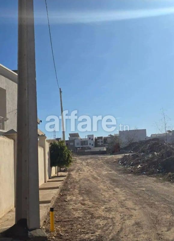 Terrain 490 m2 pour Villa de rêve à sousse khezama
