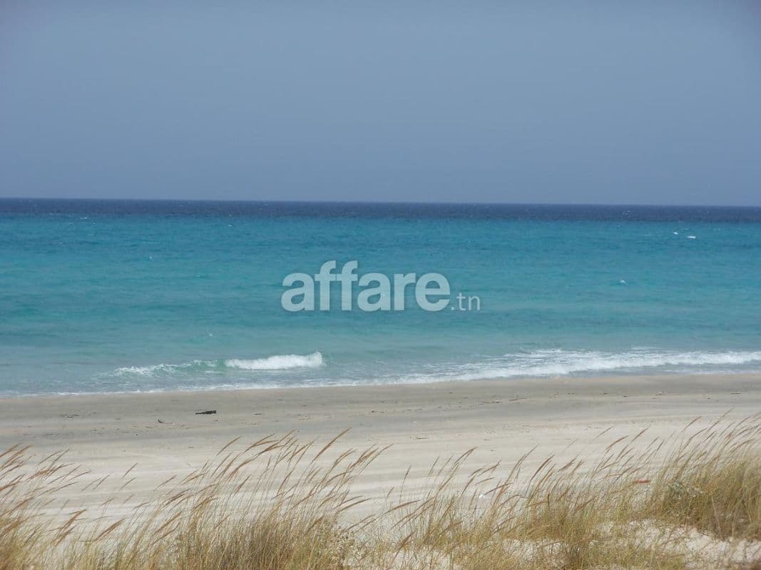 Opportunité a saisir terrain a 200 mètres de la plage
