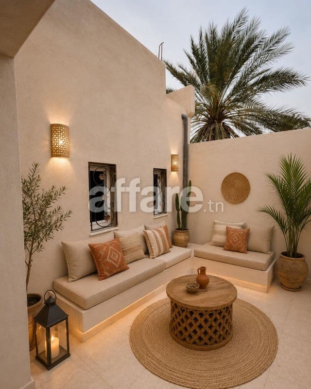 Grand appartement à vendre à Tozeur Tébebssa