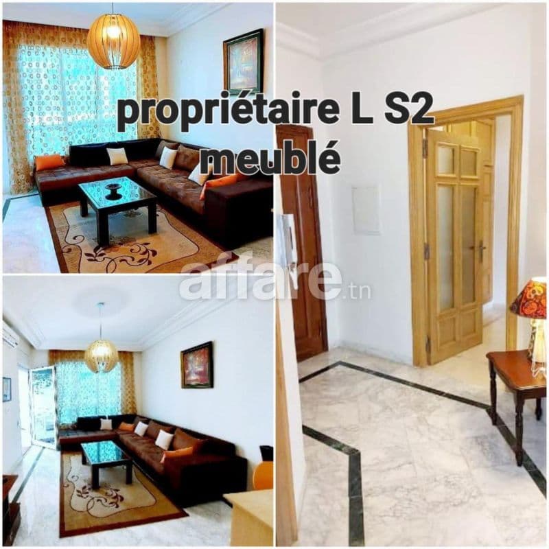 Excellent Apt S2 meublé pour étranger à l année