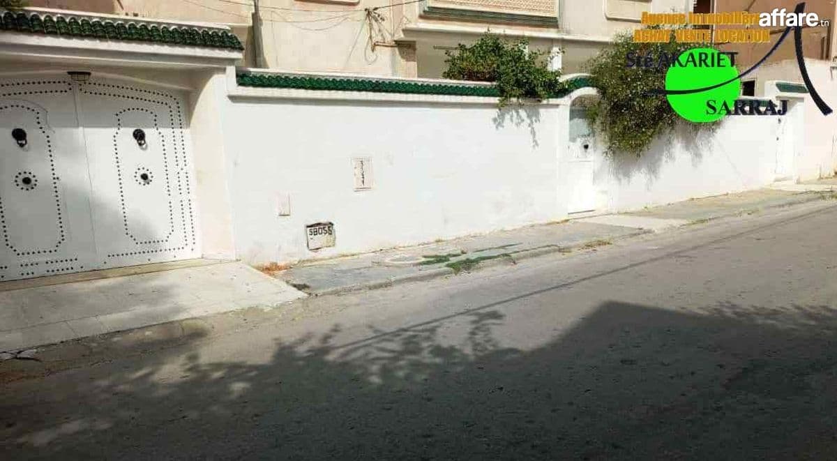 #RDC de Villa #Sousse Jaouhra Prés de #Clinique Essalem 