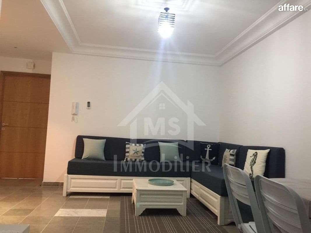 Location estivale: appartement S+1 à AFH Mrezga à louer