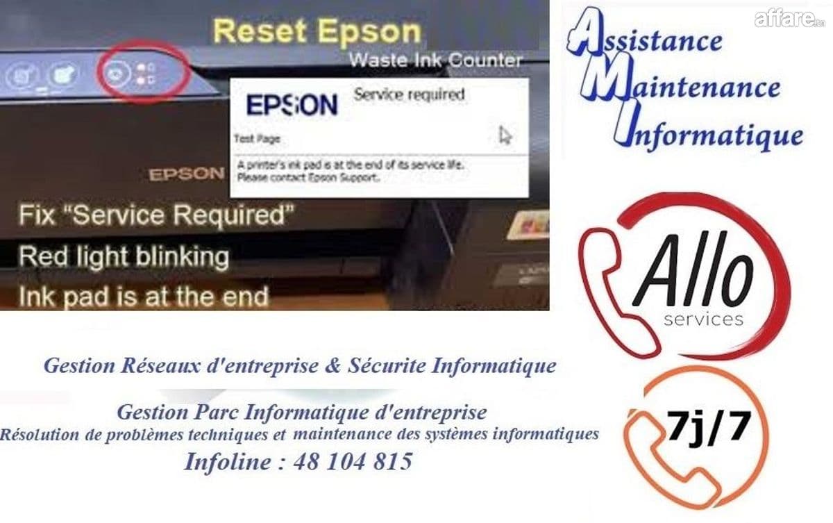 Reset EPSON CANON