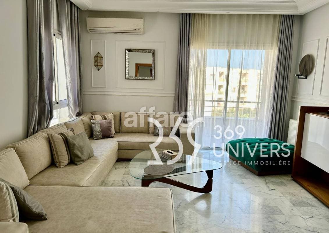 Appartement meublé aux jardins de Carthage REF RA181