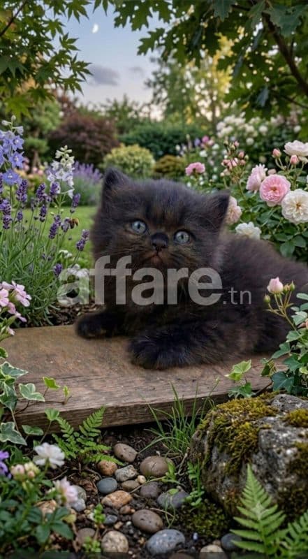 Chat persian adorable