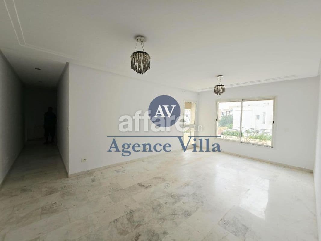 A louer un appartement s+2 aux jardins de Carthage