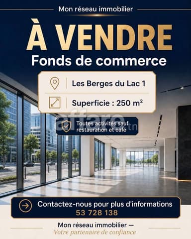 LES BERGES LAC 1 À VENDRE FONDS A VENDRE